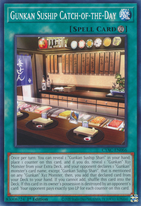 Gunkan Suship Catch-of-the-Day [CYAC-EN066] Common | RetroPlay Games