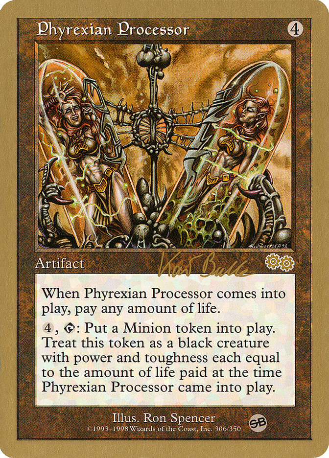 Phyrexian Processor (Kai Budde) (SB) [World Championship Decks 1999] | RetroPlay Games