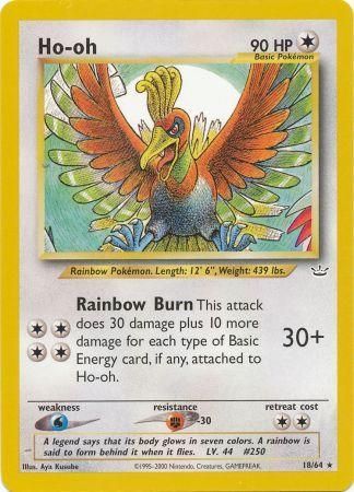 Ho-oh (18/64) [Neo Revelation Unlimited] | RetroPlay Games