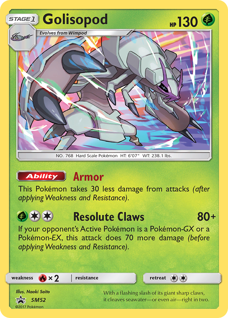 Golisopod (SM52) [Sun & Moon: Black Star Promos] | RetroPlay Games