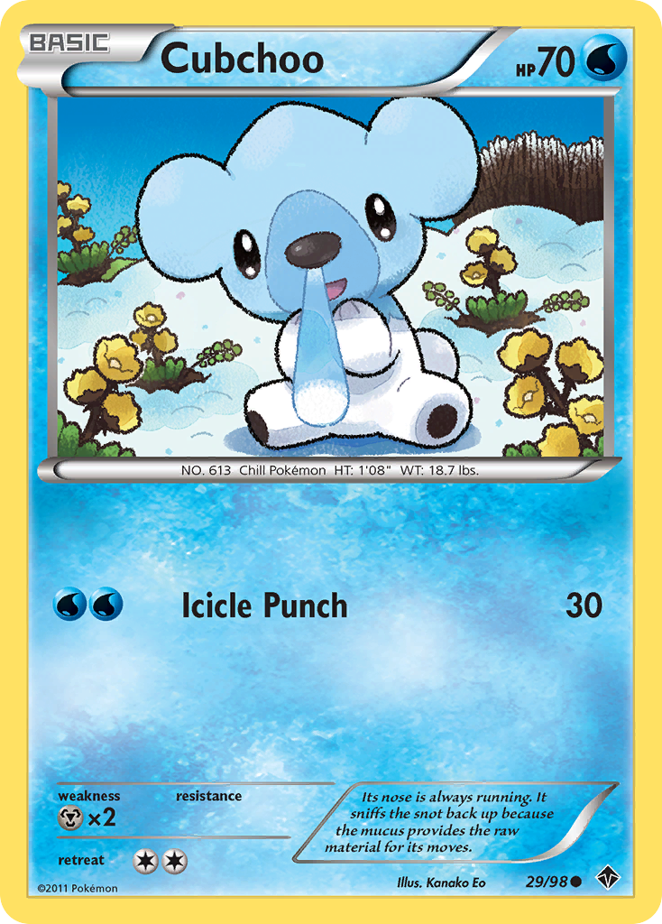 Cubchoo (29/98) [Black & White: Emerging Powers] | RetroPlay Games