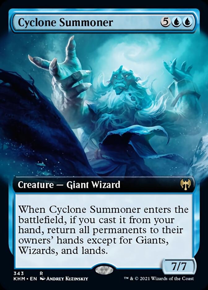 Cyclone Summoner (Extended Art) [Kaldheim] | RetroPlay Games