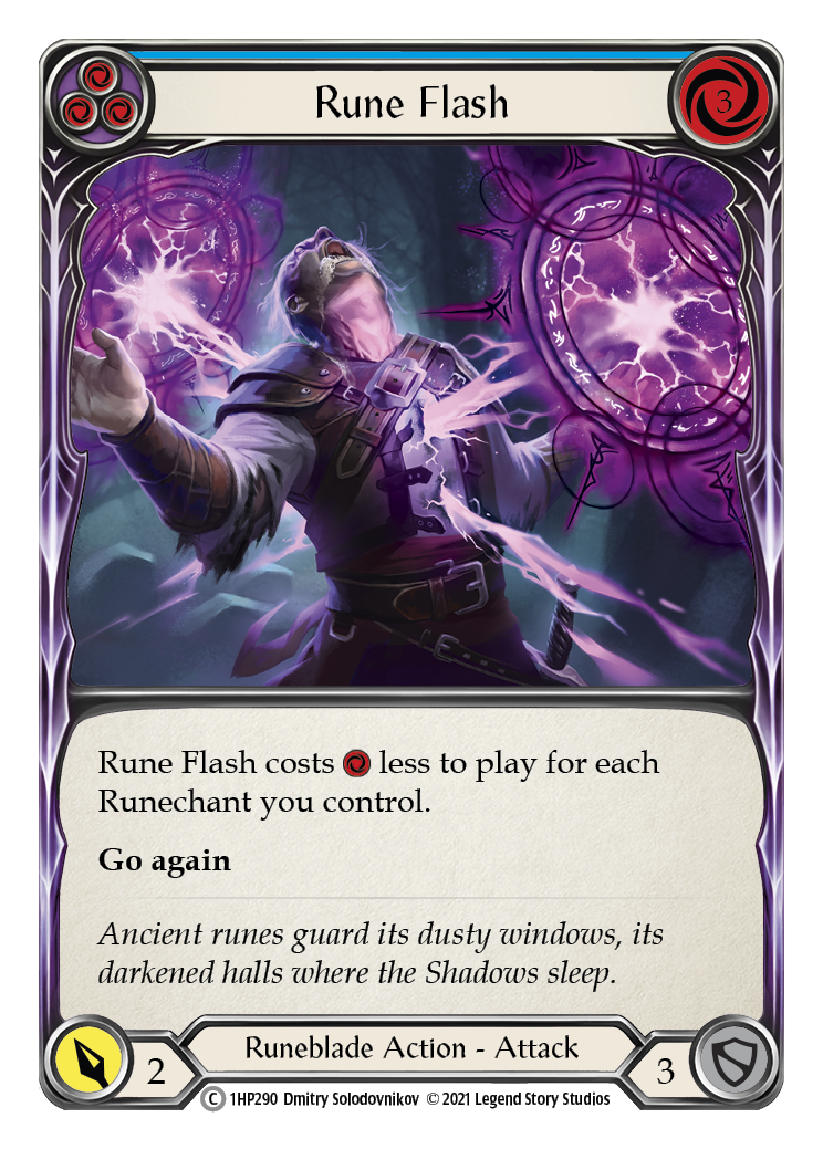 Rune Flash (Blue) [1HP290] (History Pack 1) | RetroPlay Games