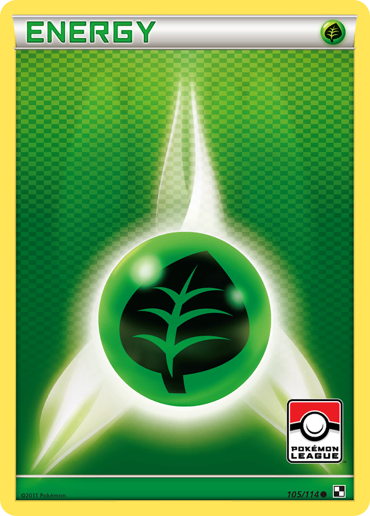 Grass Energy (105/114) [Black & White: Base Set] | RetroPlay Games