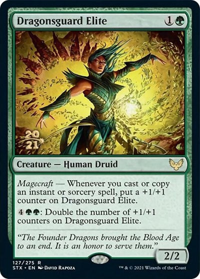 Dragonsguard Elite [Strixhaven: School of Mages Prerelease Promos] | RetroPlay Games