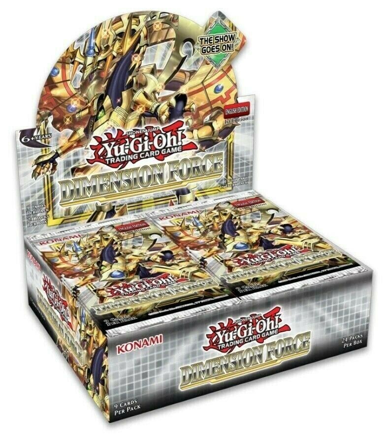 Yu-Gi-Oh! - Dimension Force Booster Box - 1st Edition | RetroPlay Games