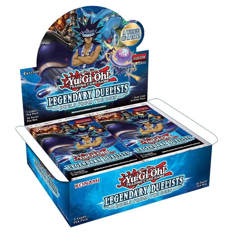 Yu-Gi-Oh! - Legendary Duelists: Duels from the Deep Booster Box - 1st Edition | RetroPlay Games