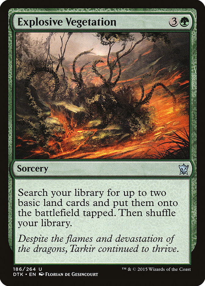 Explosive Vegetation [Dragons of Tarkir] | RetroPlay Games