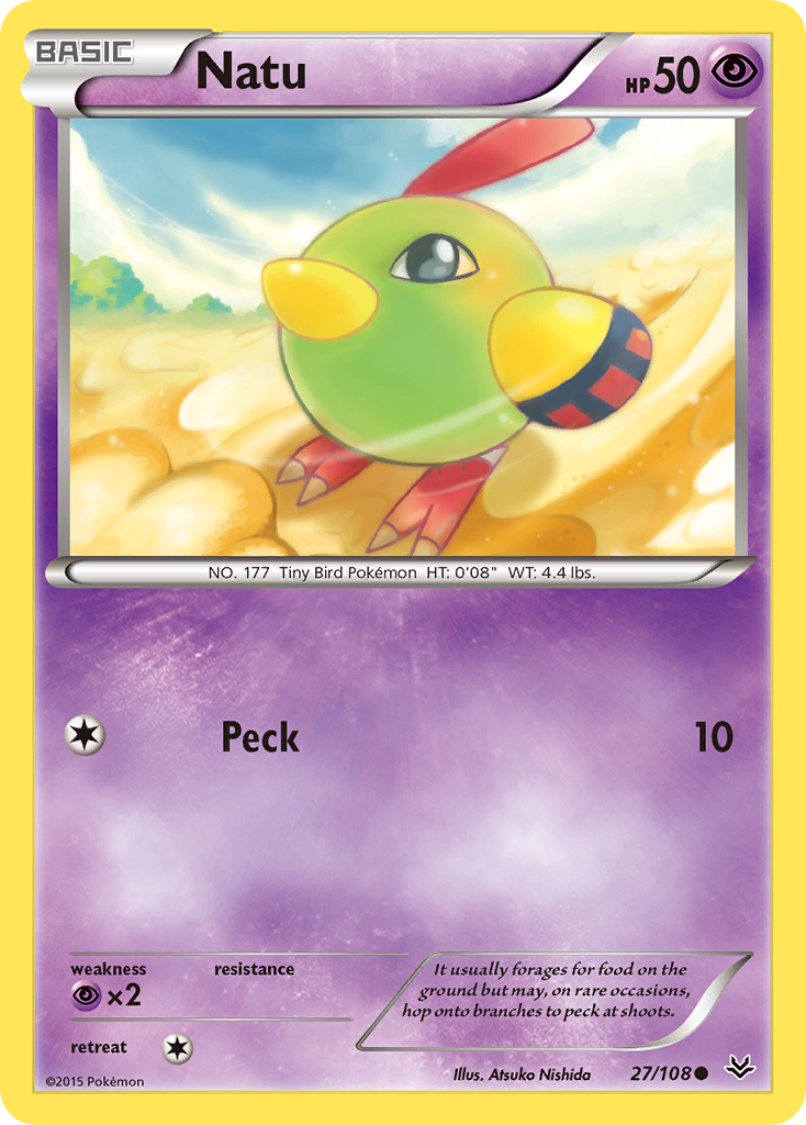 Natu (27/108) [XY: Roaring Skies] | RetroPlay Games