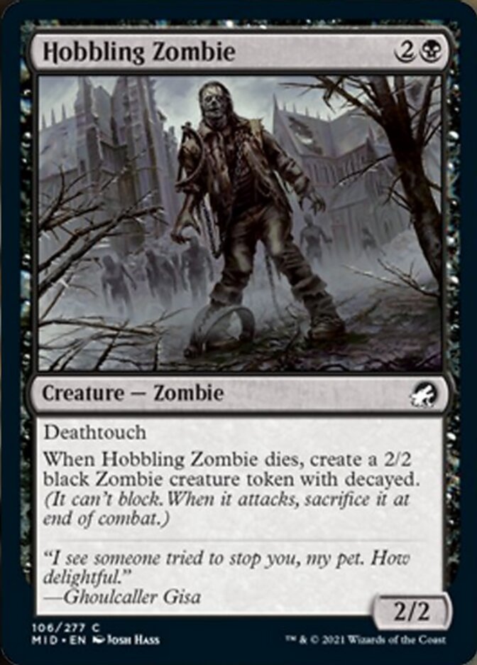 Hobbling Zombie [Innistrad: Midnight Hunt] | RetroPlay Games