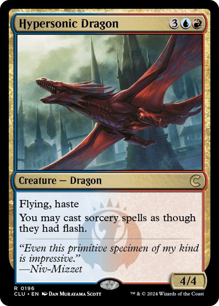 Hypersonic Dragon [Ravnica: Clue Edition] | RetroPlay Games