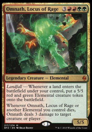 Omnath, Locus of Rage (Promo Pack) [Dungeons & Dragons: Adventures in the Forgotten Realms Promos] | RetroPlay Games