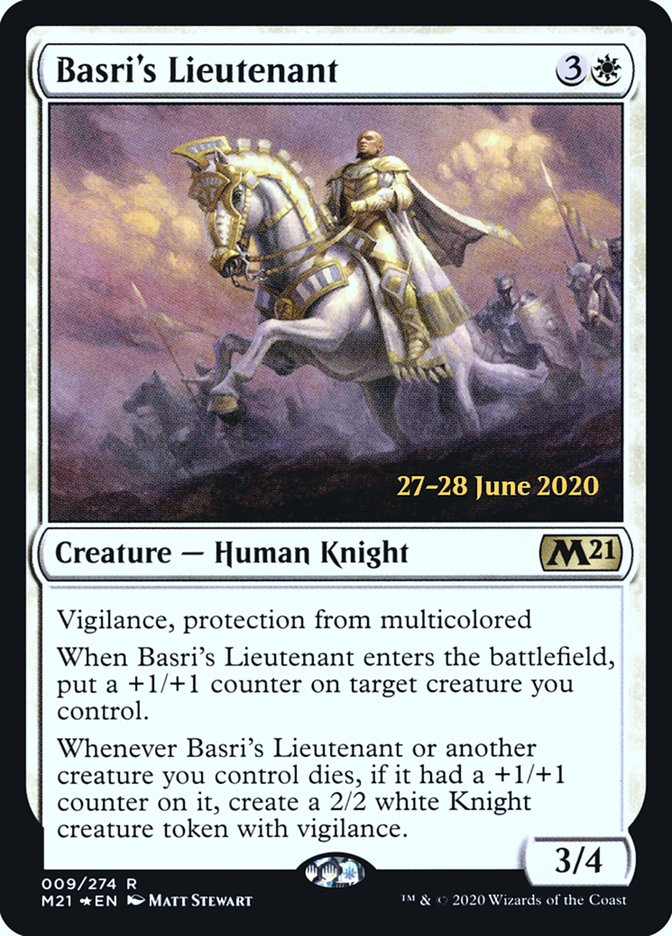 Basri's Lieutenant  [Core Set 2021 Prerelease Promos] | RetroPlay Games