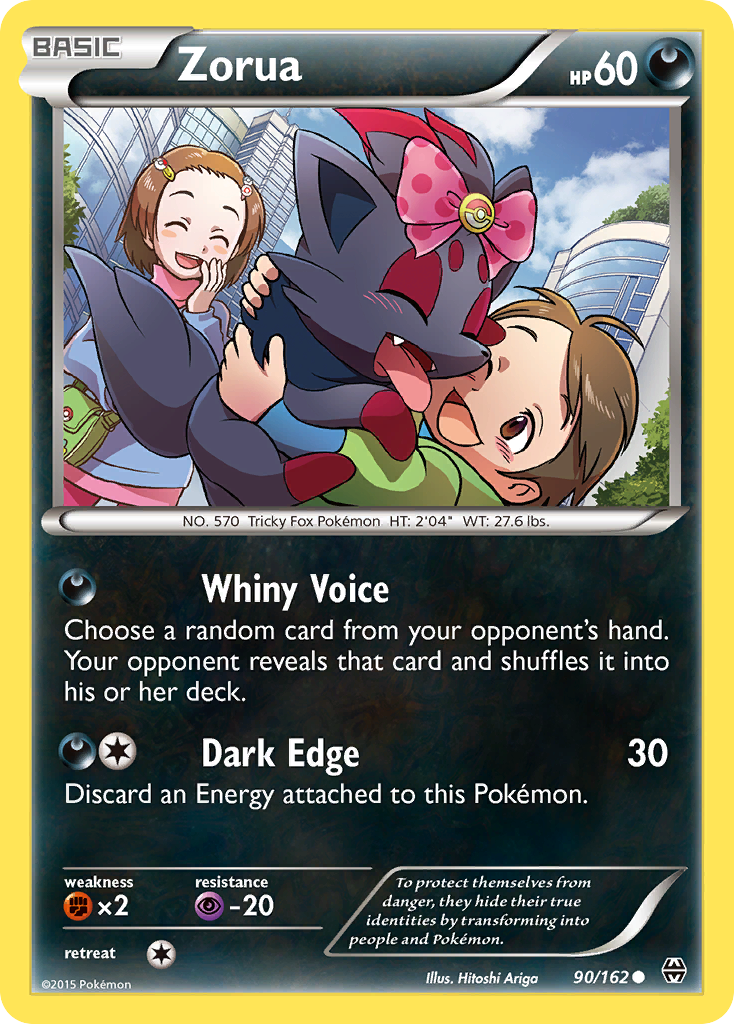 Zorua (90/162) [XY: BREAKthrough] | RetroPlay Games