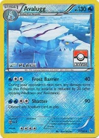 Avalugg (31/106) (League Promo 2nd Place) [XY: Flashfire] | RetroPlay Games