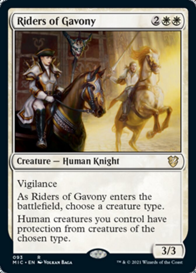 Riders of Gavony [Innistrad: Midnight Hunt Commander] | RetroPlay Games