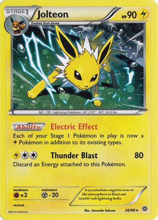 Jolteon (26/98) (Cosmos Holo) [XY: Ancient Origins] | RetroPlay Games