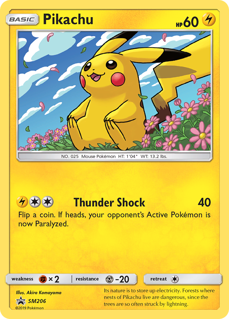 Pikachu (SM206) [Sun & Moon: Black Star Promos] | RetroPlay Games