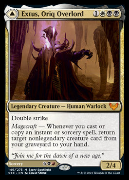 Extus, Oriq Overlord // Awaken the Blood Avatar [Strixhaven: School of Mages] | RetroPlay Games