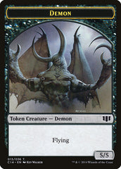 Demon (013/036) // Zombie (016/036) Double-sided Token [Commander 2014 Tokens] | RetroPlay Games