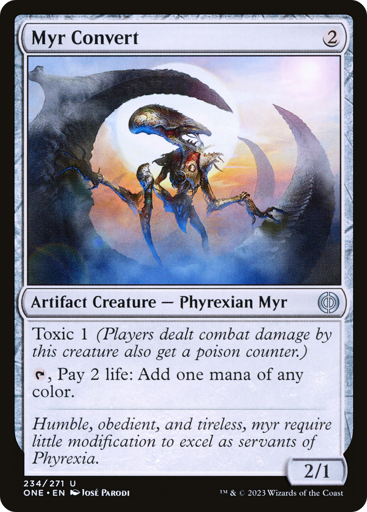 Myr Convert [Phyrexia: All Will Be One] | RetroPlay Games