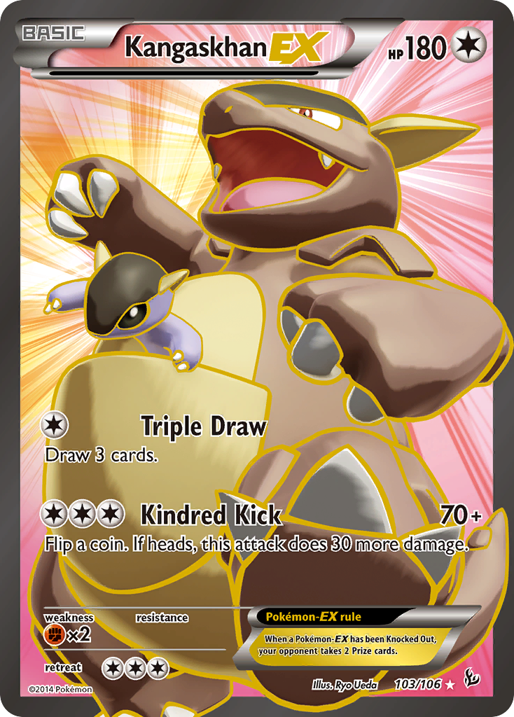 Kangaskhan EX (103/106) [XY: Flashfire] | RetroPlay Games