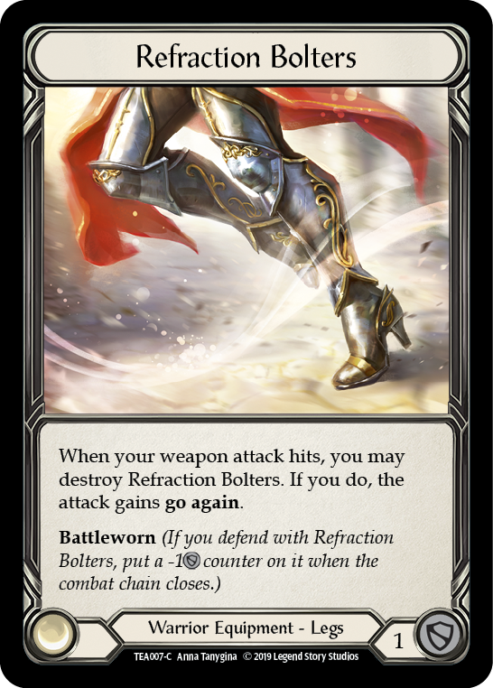 Refraction Bolters [TEA007-C] (Dorinthea Hero Deck)  1st Edition Normal | RetroPlay Games