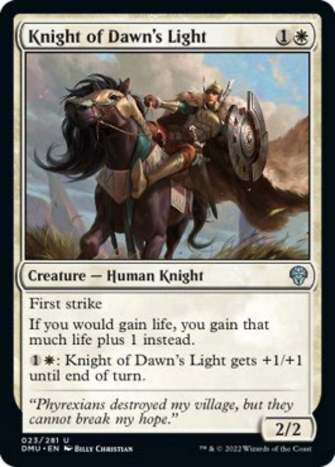 Knight of Dawn's Light [Dominaria United] | RetroPlay Games