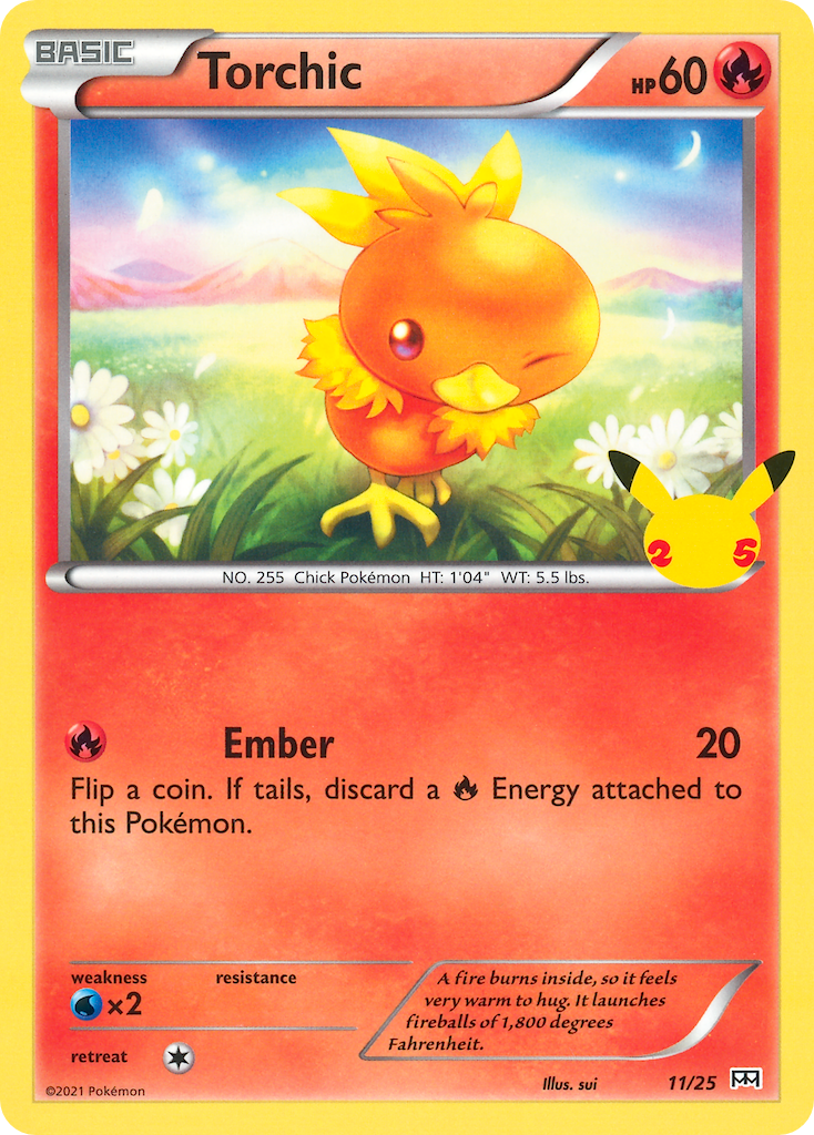 Torchic (11/25) [McDonald's 25th Anniversary] | RetroPlay Games
