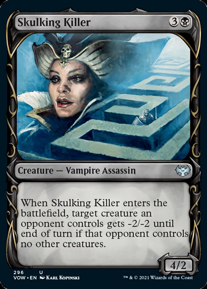 Skulking Killer (Showcase Fang Frame) [Innistrad: Crimson Vow] | RetroPlay Games