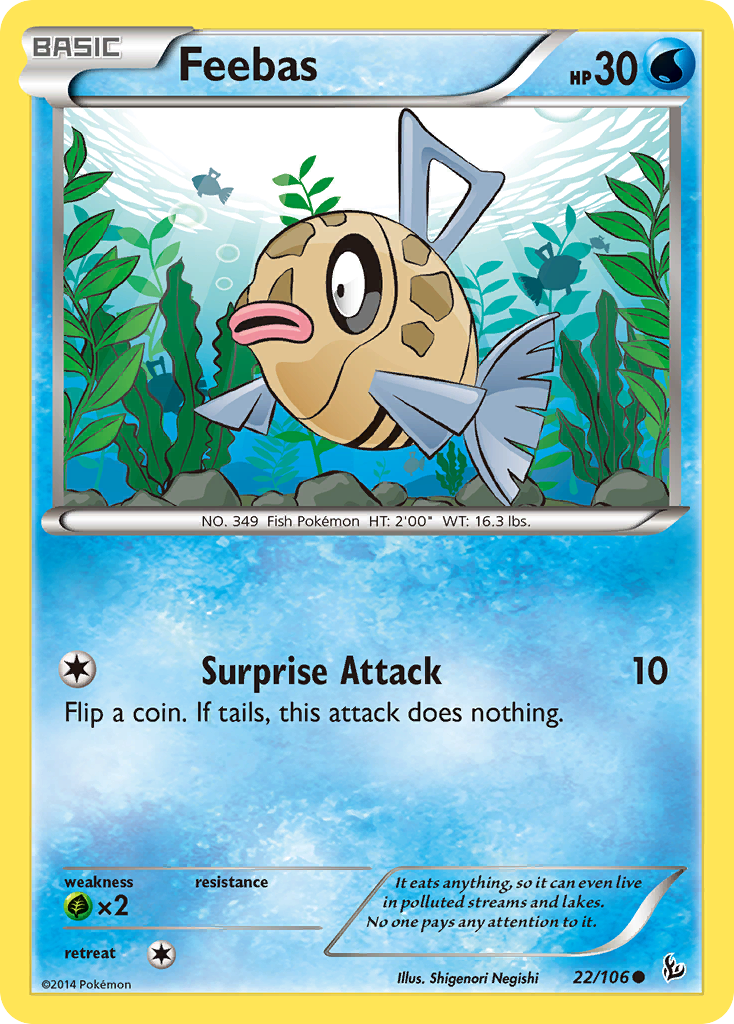 Feebas (22/106) [XY: Flashfire] | RetroPlay Games