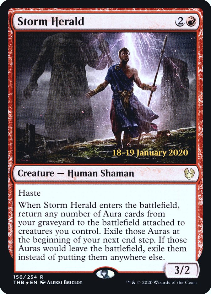 Storm Herald [Theros Beyond Death Prerelease Promos] | RetroPlay Games