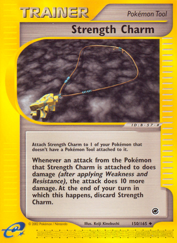 Strength Charm (150/165) [Expedition: Base Set] | RetroPlay Games