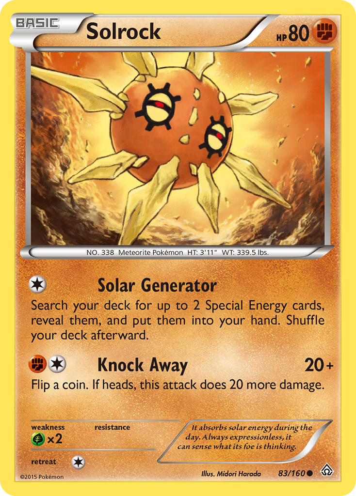 Solrock (83/160) [XY: Primal Clash] | RetroPlay Games