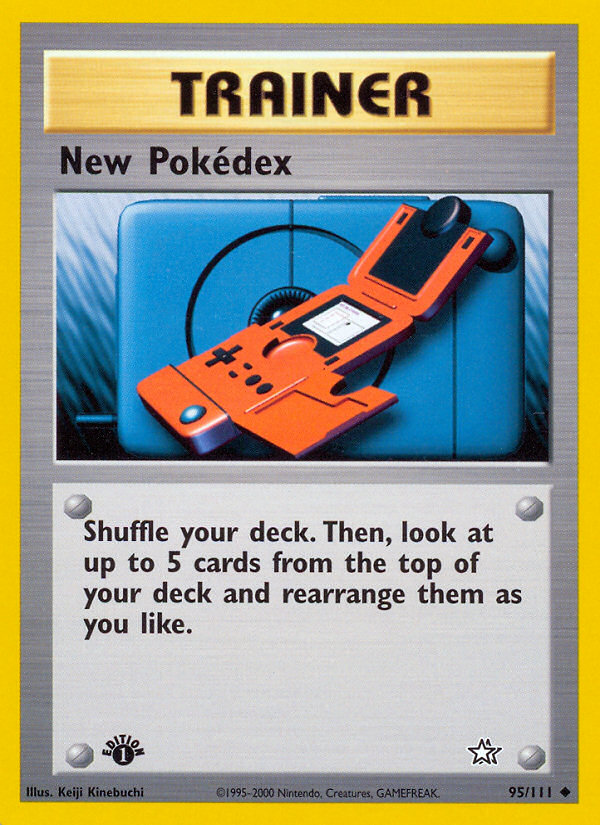 New Pokedex (95/111) [Neo Genesis 1st Edition] | RetroPlay Games