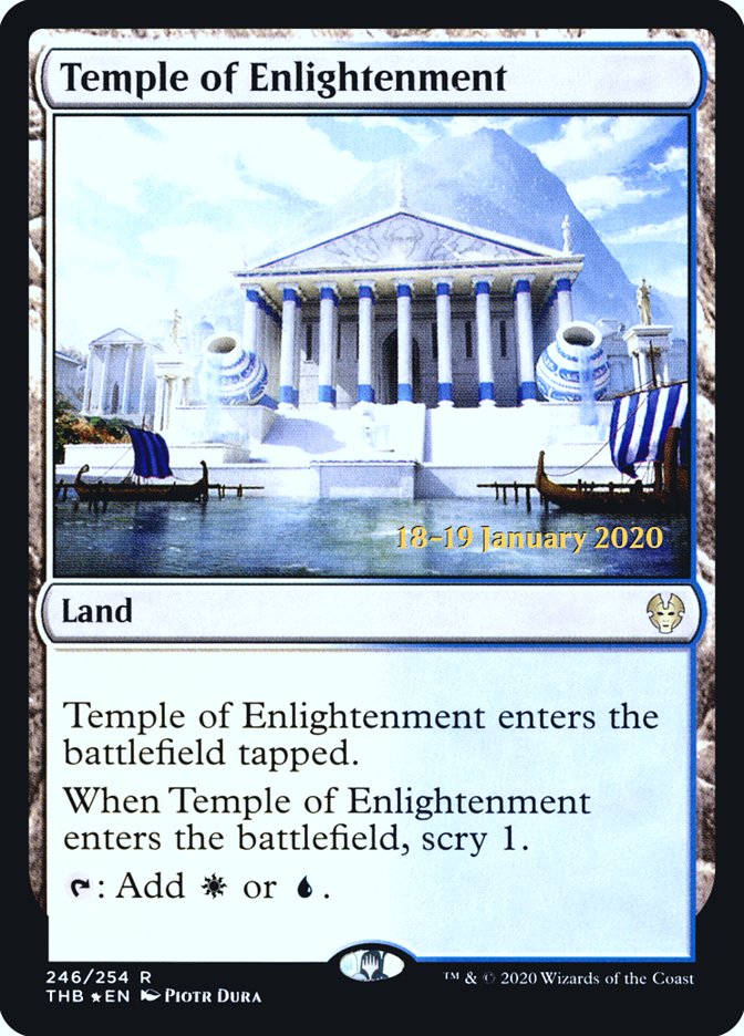 Temple of Enlightenment [Theros Beyond Death Prerelease Promos] | RetroPlay Games