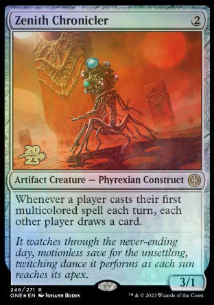 Zenith Chronicler [Phyrexia: All Will Be One Prerelease Promos] | RetroPlay Games