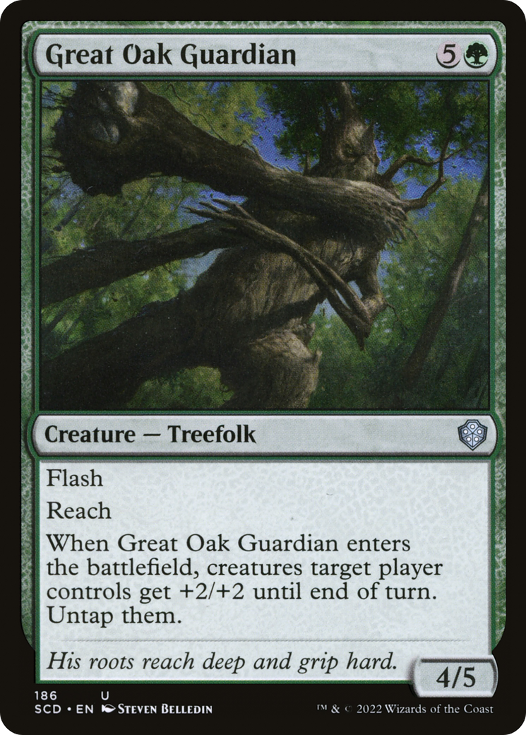 Great Oak Guardian [Starter Commander Decks] | RetroPlay Games