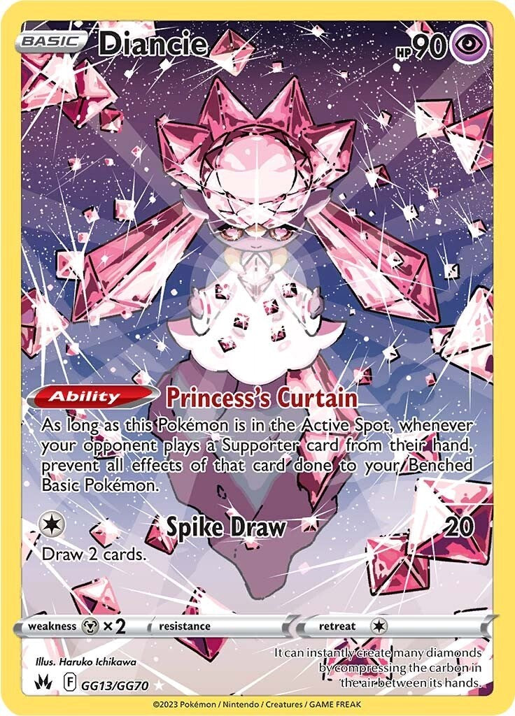 Diancie (GG13/GG70) [Sword & Shield: Crown Zenith] | RetroPlay Games