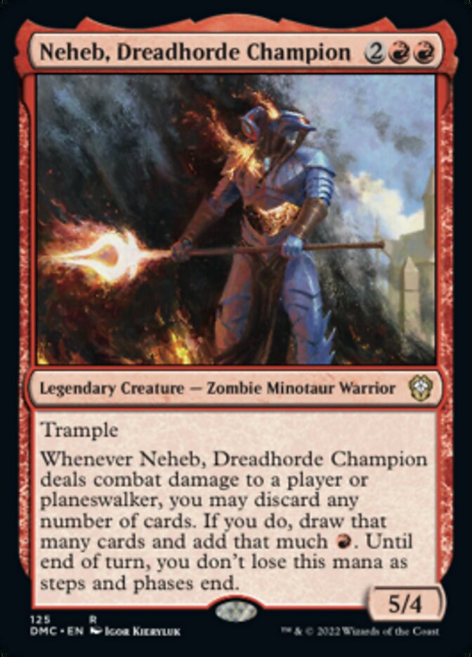 Neheb, Dreadhorde Champion [Dominaria United Commander] | RetroPlay Games