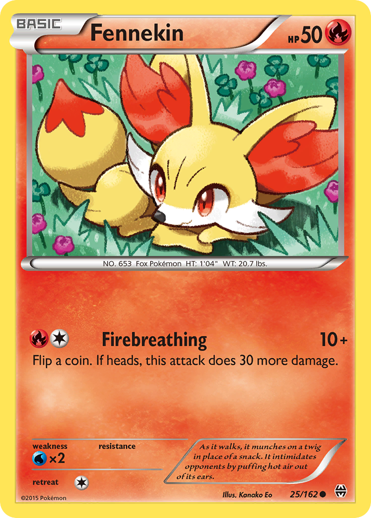 Fennekin (25/162) [XY: BREAKthrough] | RetroPlay Games