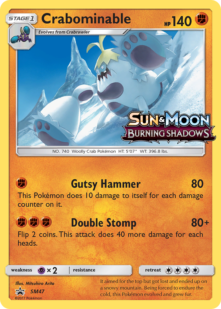 Crabominable (SM47) [Sun & Moon: Black Star Promos] | RetroPlay Games