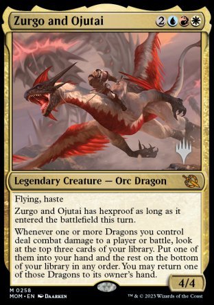 Zurgo and Ojutai (Promo Pack) [March of the Machine Promos] | RetroPlay Games