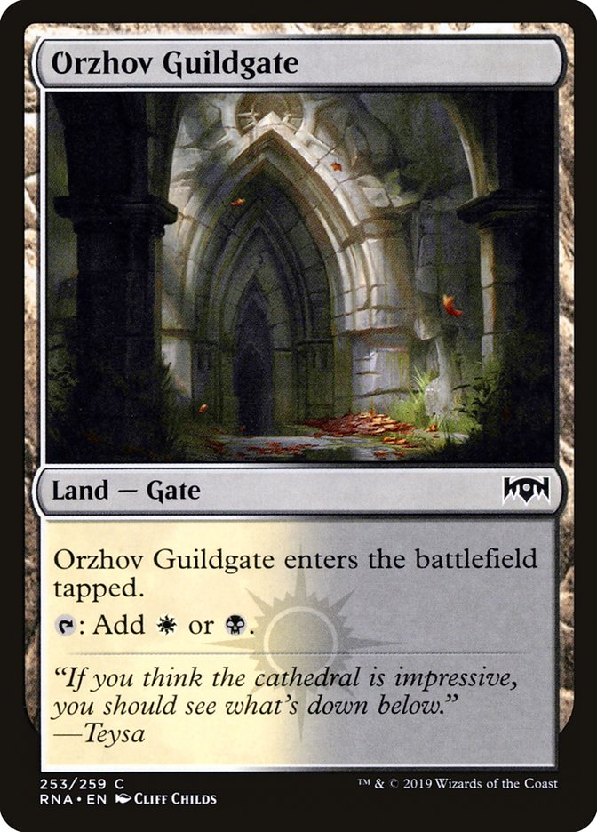 Orzhov Guildgate (253/259) [Ravnica Allegiance] | RetroPlay Games