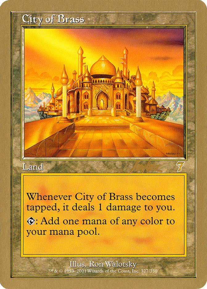 City of Brass (Brian Kibler) [World Championship Decks 2002] | RetroPlay Games