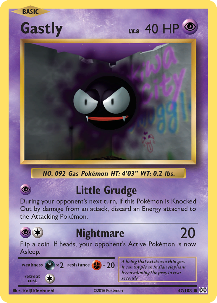 Gastly (47/108) [XY: Evolutions] | RetroPlay Games