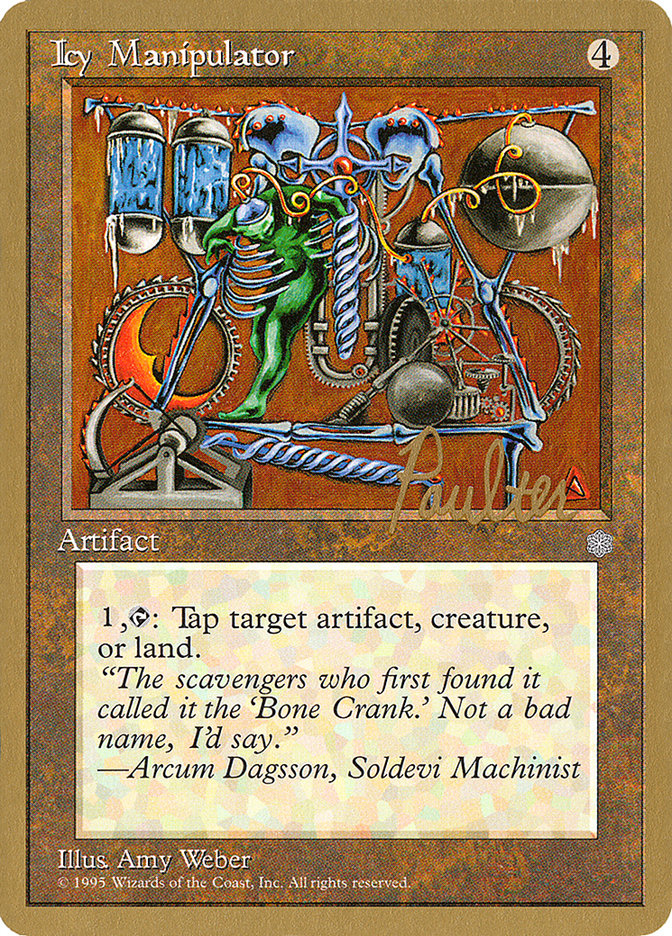 Icy Manipulator (Preston Poulter) [Pro Tour Collector Set] | RetroPlay Games