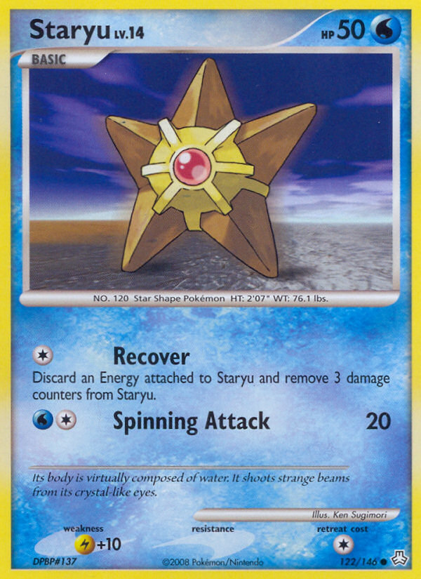 Staryu (122/146) [Diamond & Pearl: Legends Awakened] | RetroPlay Games