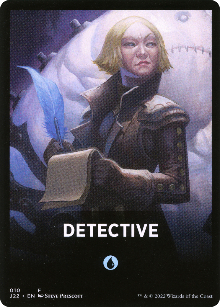 Detective Theme Card [Jumpstart 2022 Front Cards] | RetroPlay Games