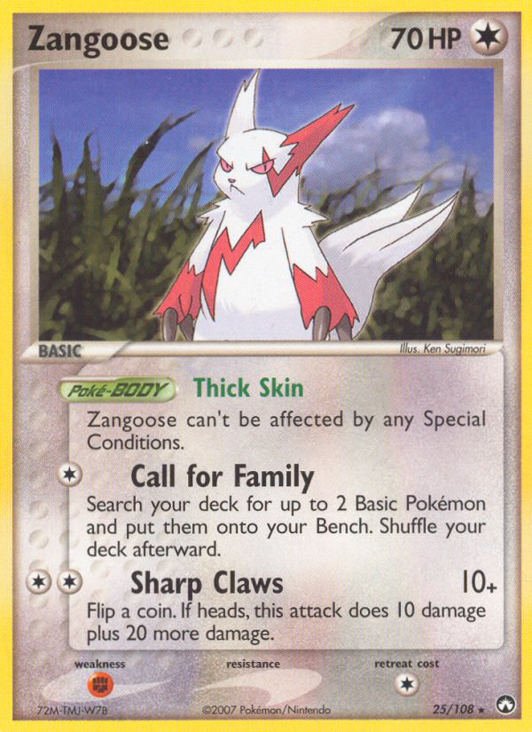 Zangoose (25/108) [EX: Power Keepers] | RetroPlay Games